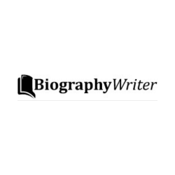 Biography writer logo